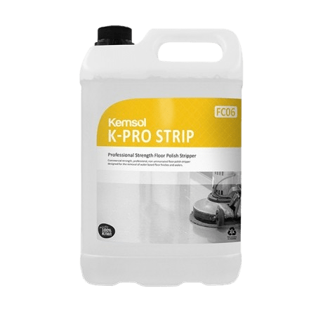 Kemsol K - Pro Strip Professional Strength Floor Polish Stripper 5L - NZ Packaging
