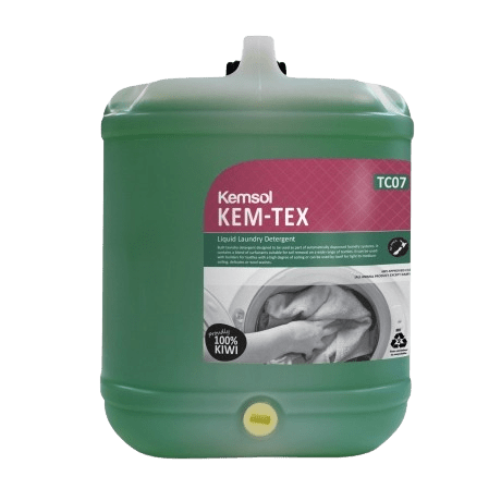 Kemsol Kem - Tex Liquid Laundry Detergent 20L - NZ Packaging