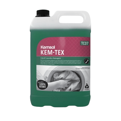 Kemsol Kem - Tex Liquid Laundry Detergent 5L - NZ Packaging