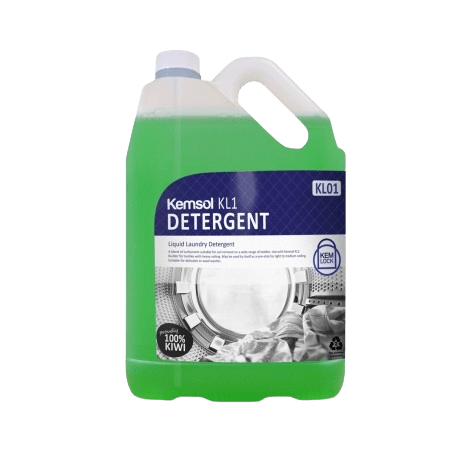 Kemsol KL1 Detergent Liquid Laundry Detergent 5L - NZ Packaging