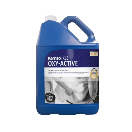 Kemsol KL3 Oxy - Active Oxygen Laundry Destainer 5L - NZ Packaging