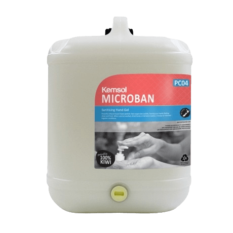 Kemsol Microban Sanitising Hand Gel 20L - NZ Packaging