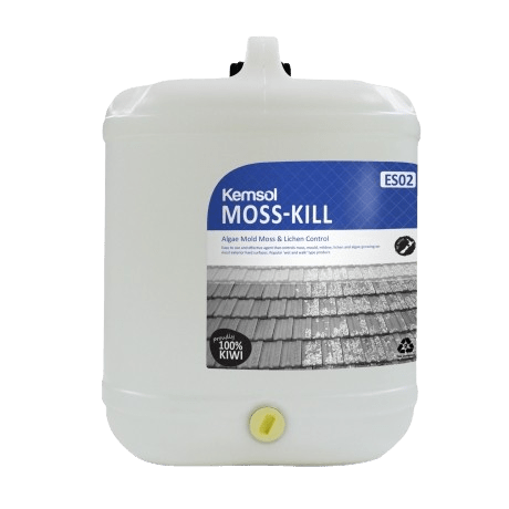 Kemsol Moss - Kill Algae Mould Moss & Lichen Control 20L - NZ Packaging