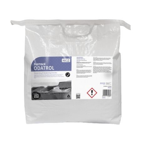 Kemsol Odatrol Deodorising & Reodorising Granules 10kg - NZ Packaging