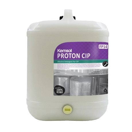 Kemsol Proton CIP Alkaline Detergent For CIP 20L - NZ Packaging