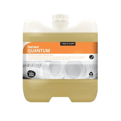 Kemsol Quantum Commercial Machine Dishwash Detergent (Dg Class 8) New Size 10L - NZ Packaging