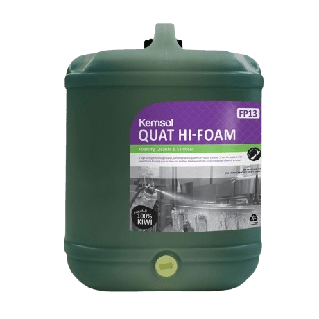 Kemsol Quat Hi - Foam Foaming Cleaner & Sanitiser 20L - NZ Packaging