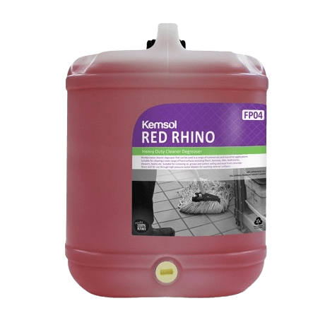 Kemsol Red Rhino Heavy - Duty Cleaner Degreaser 20L - NZ Packaging