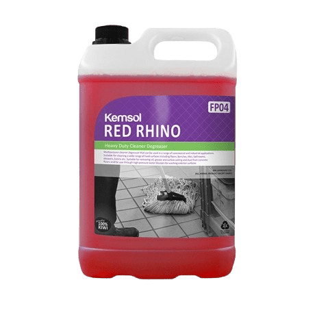 Kemsol Red Rhino Heavy - Duty Cleaner Degreaser 5L - NZ Packaging