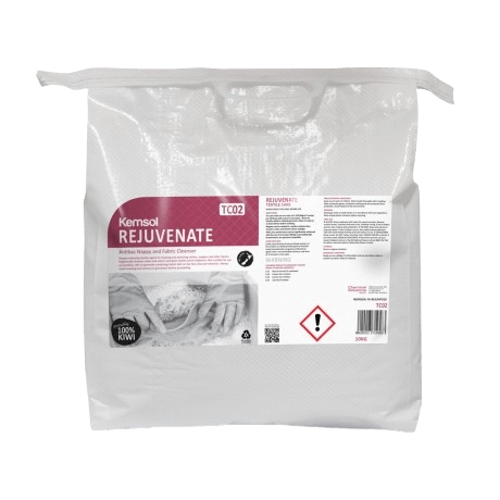 Kemsol Rejuvenate Powder Oxygen Bleach/Nappy Sanitiser Pail 10Kg (Avail In Pails While Stocks Last) 10L - NZ Packaging