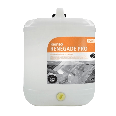 Kemsol Renegade Pro Grill Cleaner (Replaces Standard Renegade) (Dg Class 8) 20L - NZ Packaging