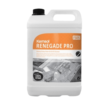 Kemsol Renegade Pro Grill Cleaner (Replaces Standard Renegade) (Dg Class 8) 5L - NZ Packaging