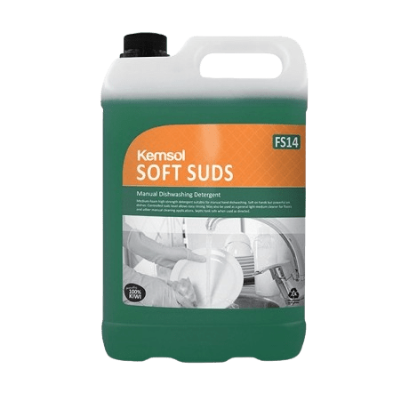 Kemsol Soft Suds Manual Dishwashing Detergent 5L - NZ Packaging