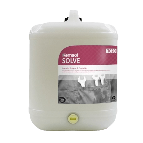 Kemsol Solve Laundry Solvent & Emulsifier 20L - NZ Packaging