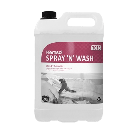 Kemsol Spray 'n' Wash Laundry Prespotter 5L - NZ Packaging