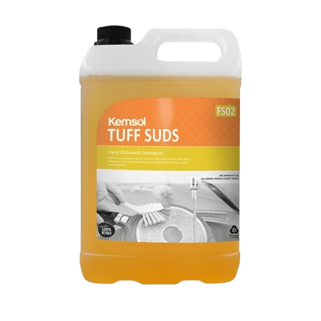 Kemsol Tuff Suds Hand Dishwash Detergent 5L - NZ Packaging