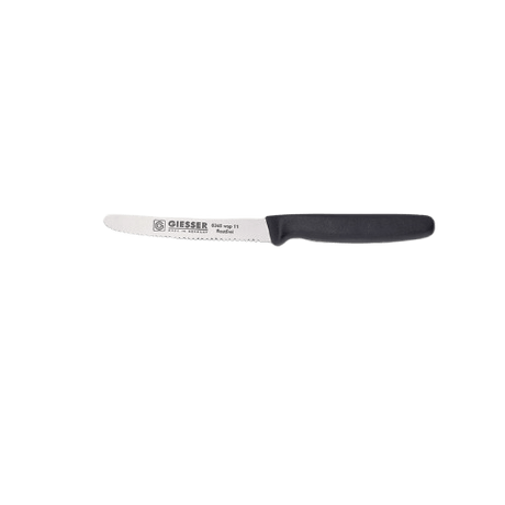 Knife, Giesser, Tomato Wavy, 11cm, BLK - NZ Packaging