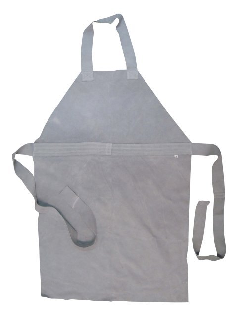 Lbib Suede Leather Bib Apron With Suede Ties - NZ Packaging