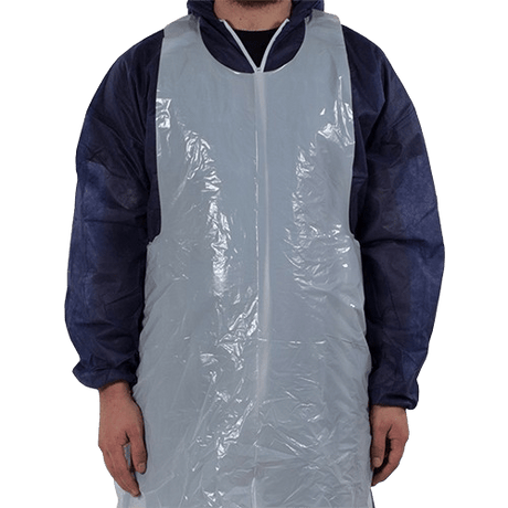 LDPE Apron, White, 1170mm x 690mm (1000) - NZ Packaging