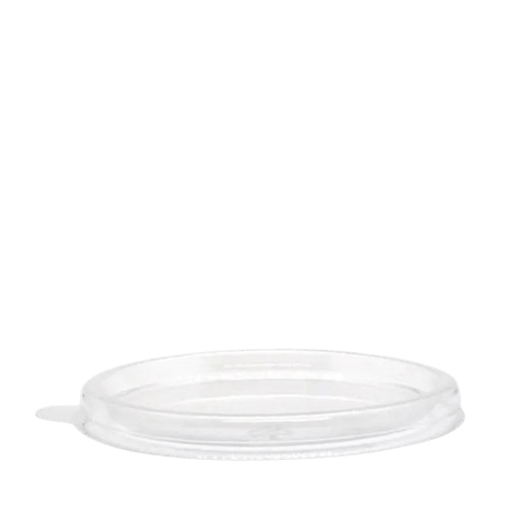 Lid For 60ml PET Sauce Container, Clear, 70mm x 70mm x 6mm (1000) - NZ Packaging