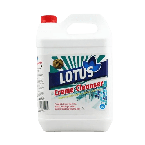 Lotus Creme Cleanser 5L - NZ Packaging