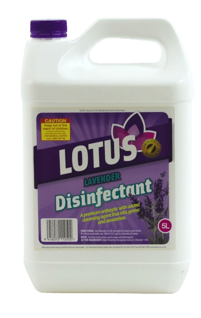 Lotus Lavender Disinfectant 5L - NZ Packaging