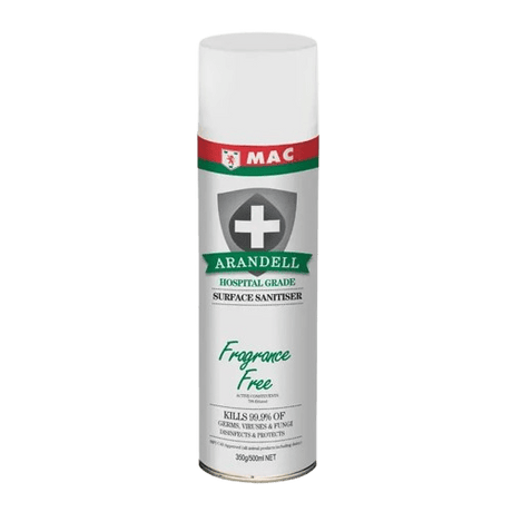 MAC Arandell Hospital Grade Surface Sanitiser Fragrance Free 500ml - NZ Packaging
