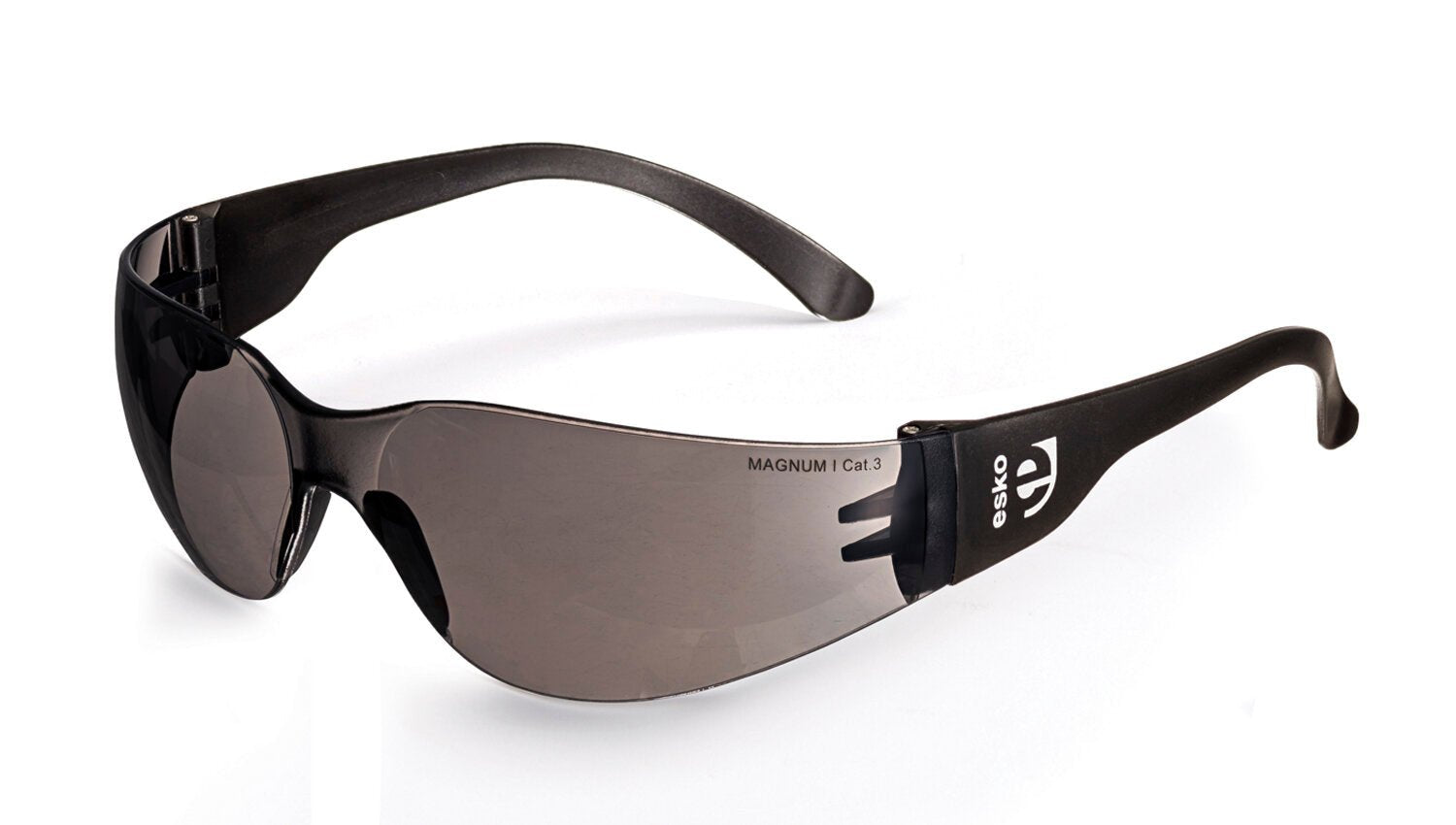 Magnum Wraparound Safety Spec, Anti-Fog Coating Smoke (1702) - NZ Packaging