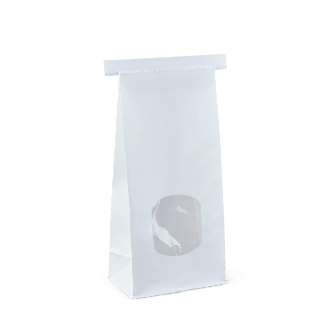 Medium Window Tin-Tie Bag - NZ Packaging