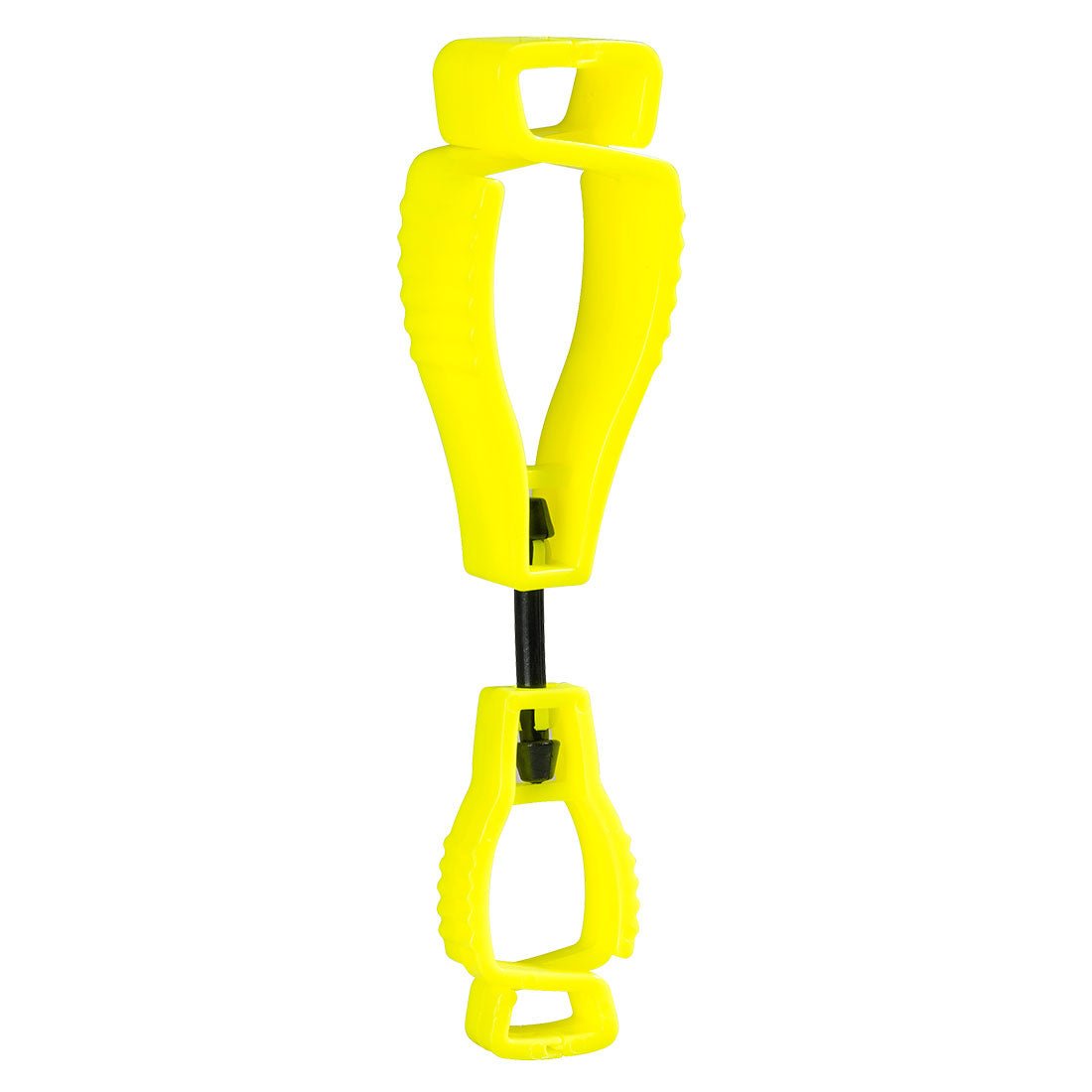 Metal Free Glove Clip, Yellow - NZ Packaging