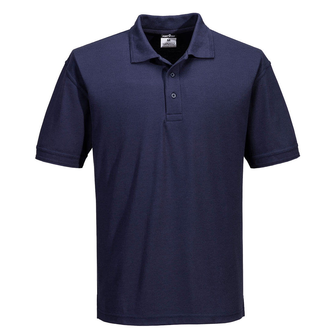 Naples Polo Shirt S/S, Navy - NZ Packaging