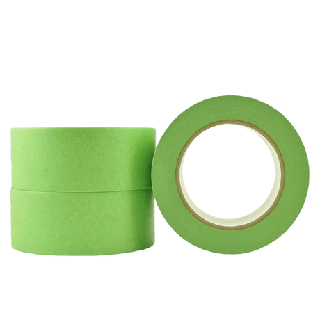 Natural Automotive Crepe Rubber Masking Tape 100mm x 50m - NZ Packaging