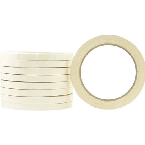 Neck Bag Tape, uPVC, White, 9mm X 66m - NZ Packaging