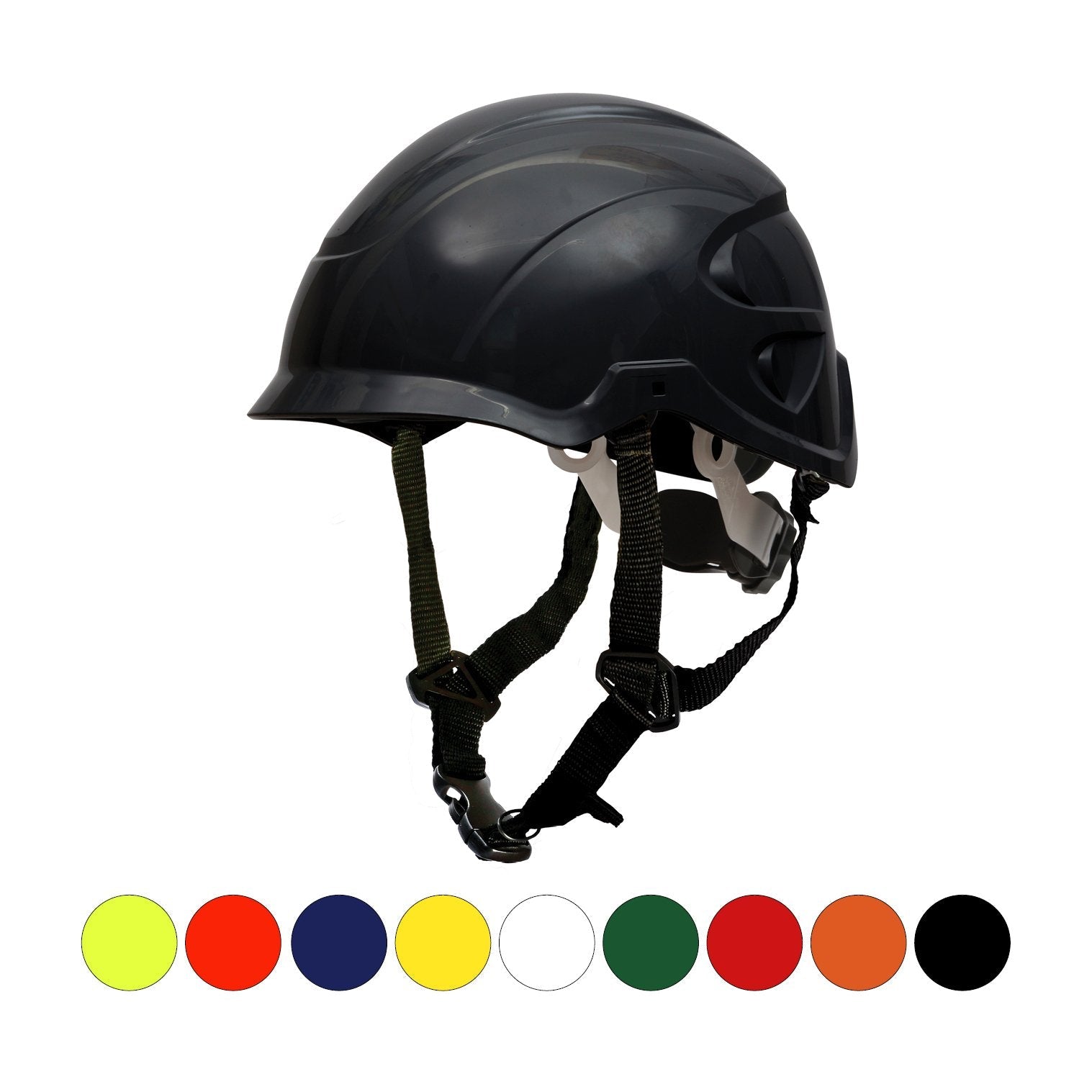 Nexus Core Plus, Ratchet Adj Vented Helmet With Secureplus Chinstrap-Black - NZ Packaging