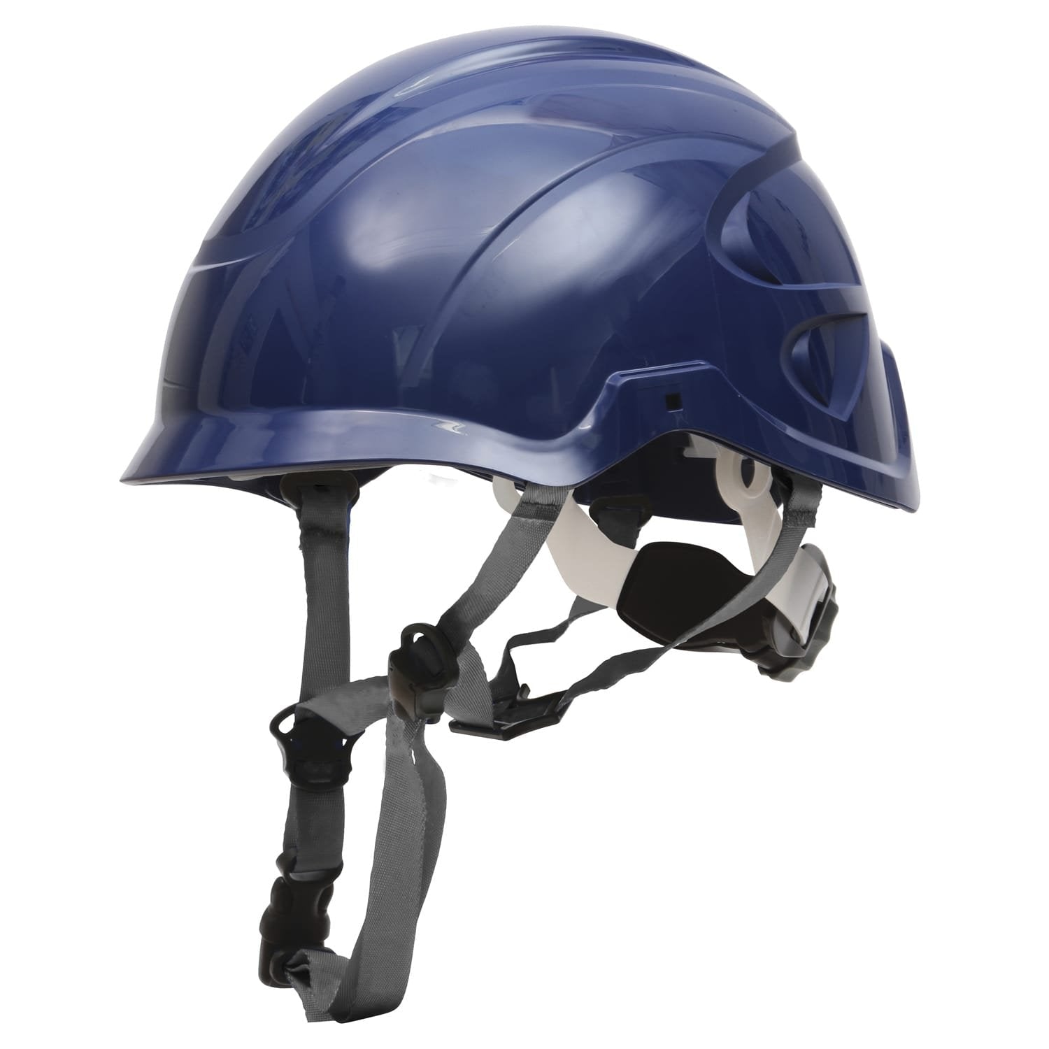 Nexus Heightmaster Blue Ratchet Adj Vented Helmet + 4 Point Chin Strap + Impact Liner - NZ Packaging