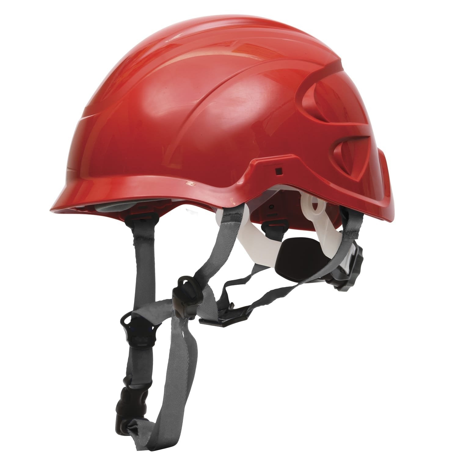 Nexus Heightmaster Red Ratchet Adj Vented Helmet + 4 Point Chin Strap + Impact Liner - NZ Packaging