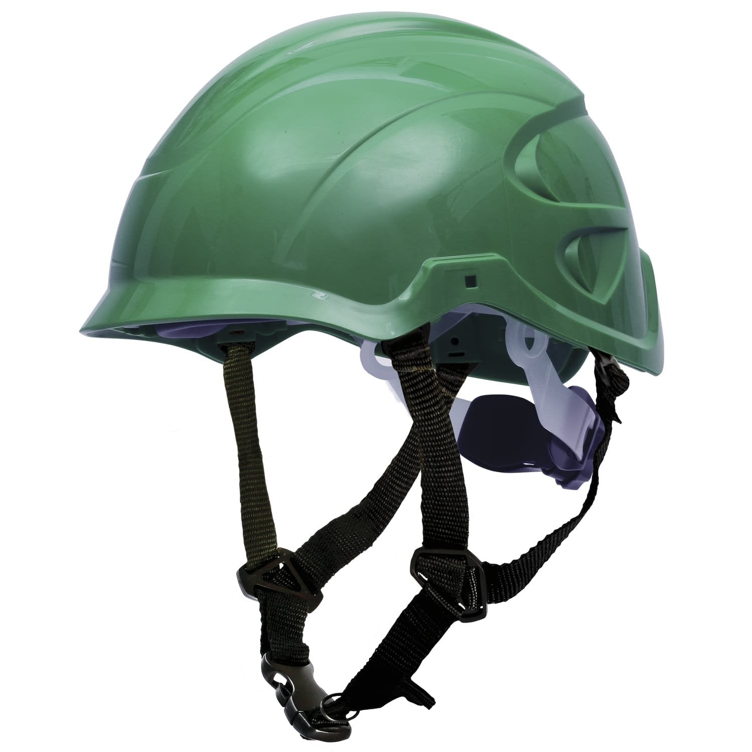 Nexus Secureplus Green Ratchet Adj Non-Vented Helmet + Secureplus Chinstrap - NZ Packaging