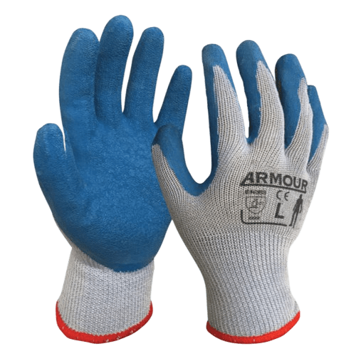 Open Back Latex Gloves, Large - NZ Packaging