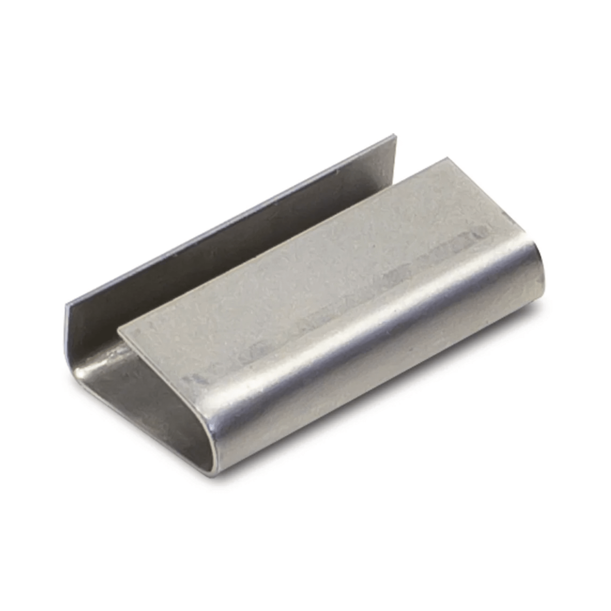 Open Flange Seal, For Plastic Strap, 19mm, (1000) - NZ Packaging