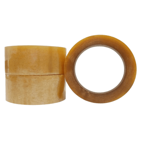 OPP Rubber Adhesive Packaging Tape, Clear, 48mm X 100m - NZ Packaging