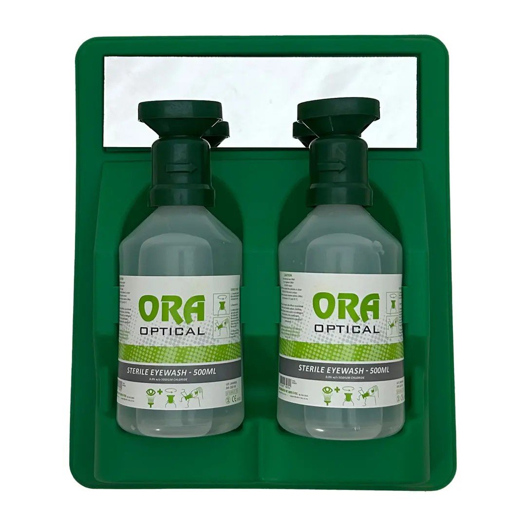 Ora Wall Mount 2x Eyewash, Station Only - NZ Packaging