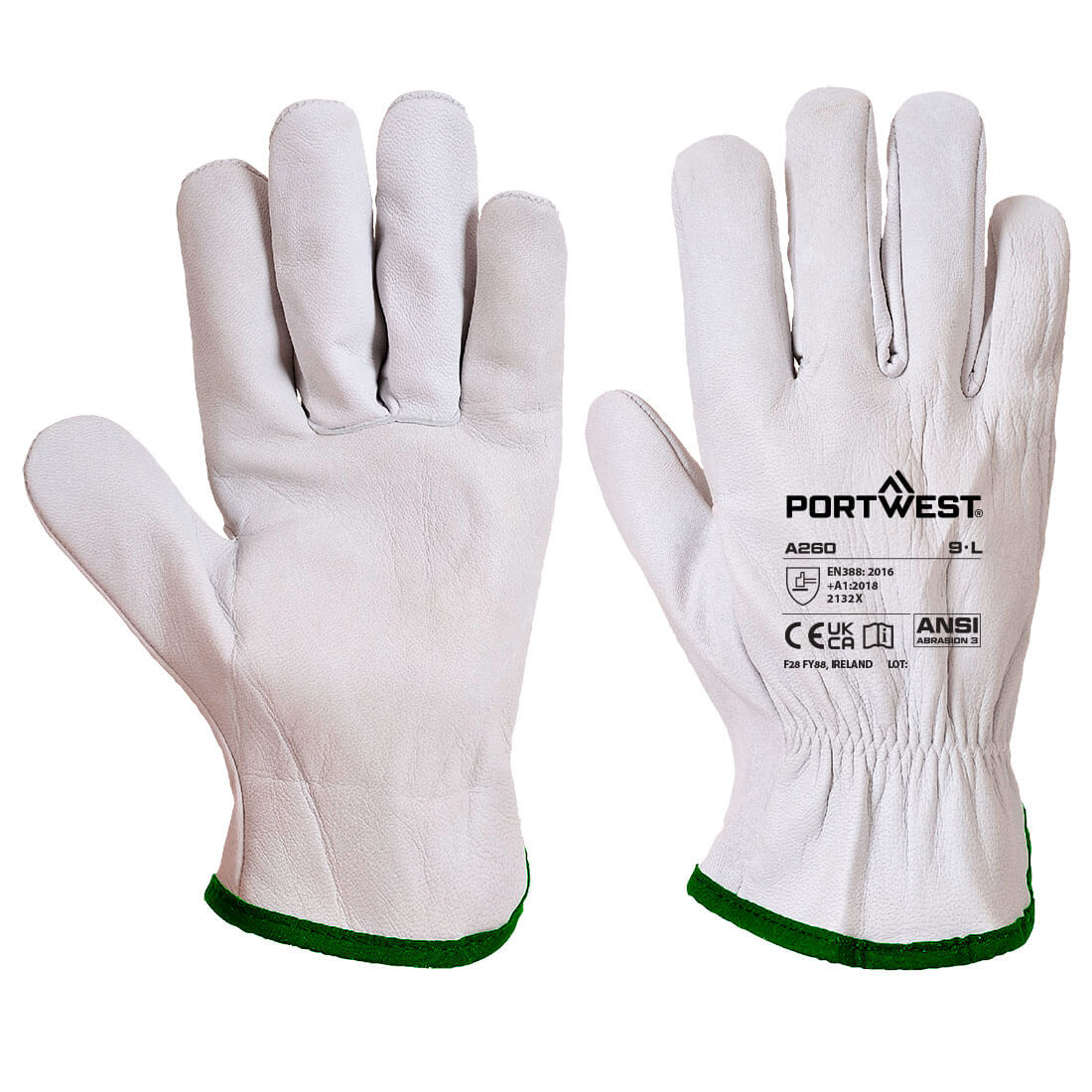 Oves Driver Glove, Grey - NZ Packaging