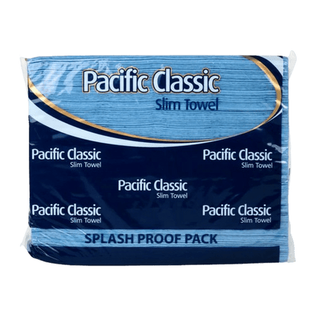 Pacific Classic Splash Proof Paper Towel, Blue, 23cm X 21cm (3600) - NZ Packaging