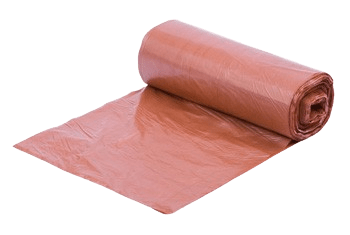 Pacific Coreless Bin Liner, Brown (25) - NZ Packaging