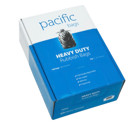 Pacific Dispenser Box, Black, 82L (100) - NZ Packaging