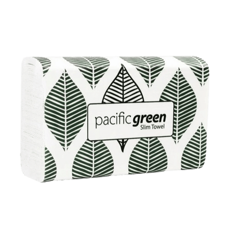 Pacific Green Recycled Paper Towel, 23cm X 21cm (8) - NZ Packaging