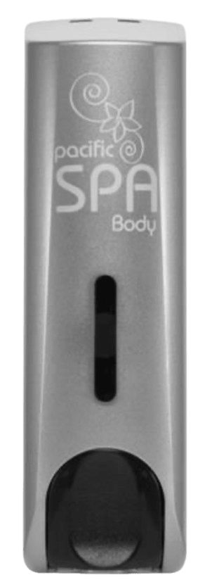 Pacific Spa Body Wash Dispenser 350ml Silver - NZ Packaging
