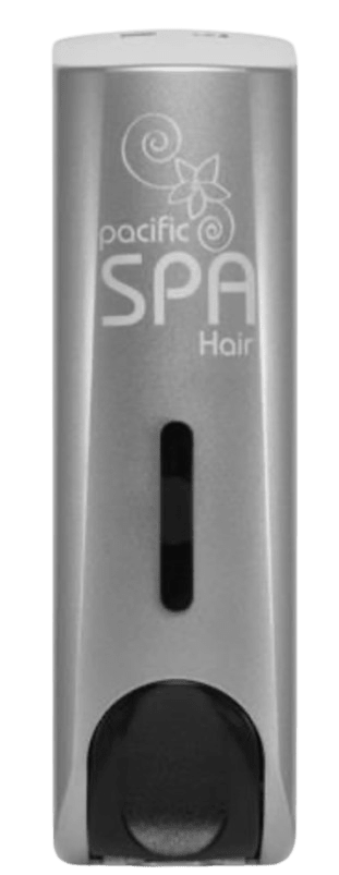 Pacific Spa Hair Shampoo Dispenser 350ml Silver - NZ Packaging