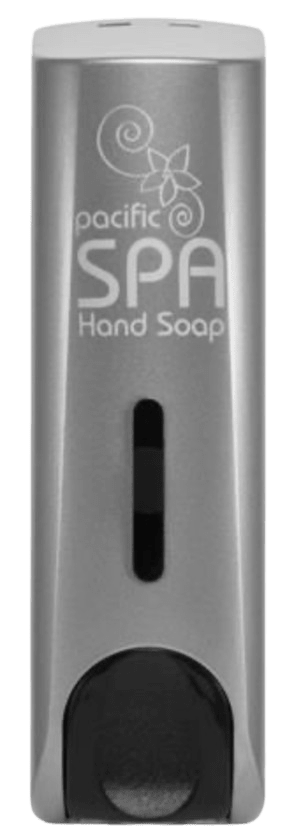 Pacific Spa Hand Soap Dispenser 350ml Silver - NZ Packaging
