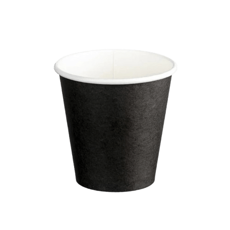 Paper Cup, Black, 4oz (500) - NZ Packaging